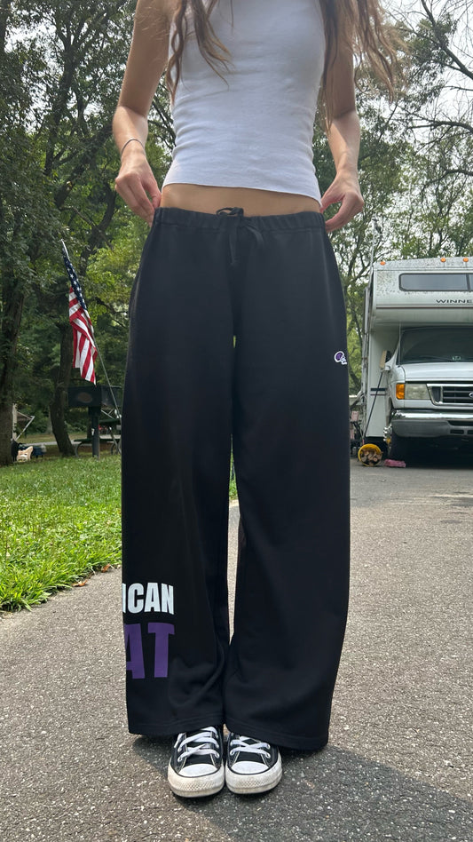 MIKEY BLACK SWEATPANTS