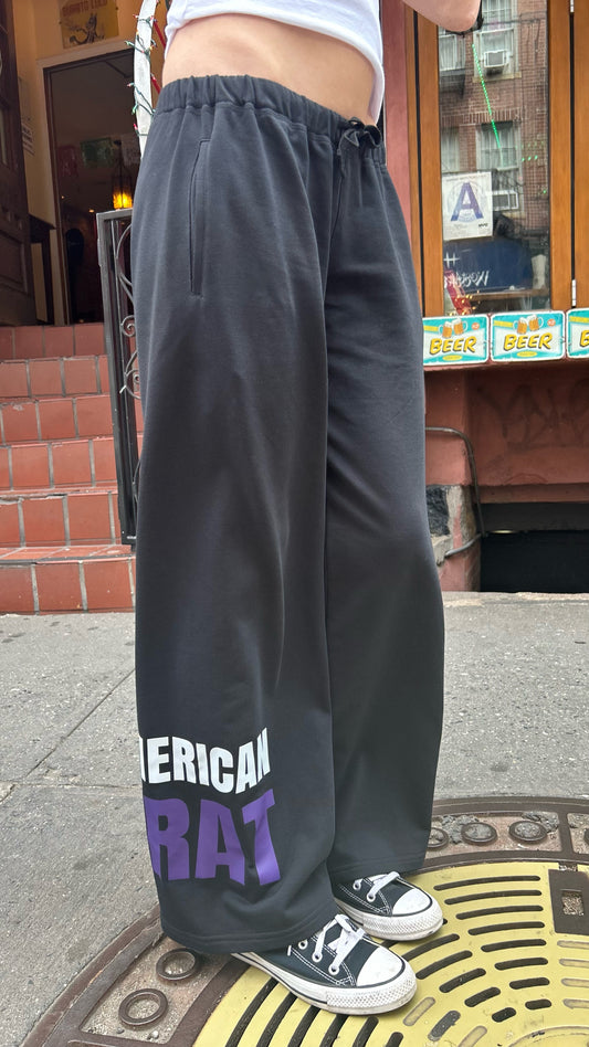 MIKEY BLACK SWEATPANTS