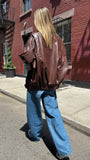 BOBBY BROWN FAUX LEATHER JACKET